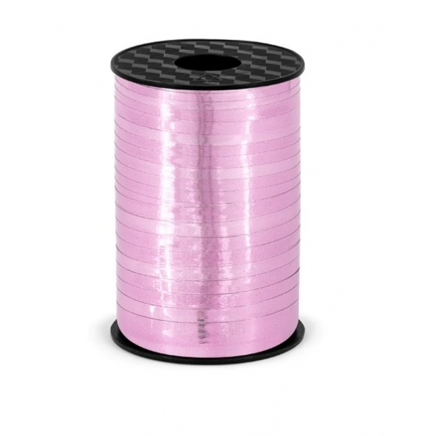 Stuha růžová 5mm/225m - PartyDeco