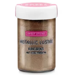Prachová barva metalická Burnt Bronze 10 ml - Sweet Sticks