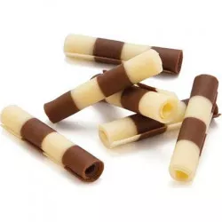 Čokoládové ruličky dvoubarevné Thuja (50 g)