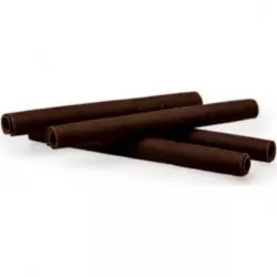 Čokoládové ruličky tmavé 8,5 cm (15 ks)