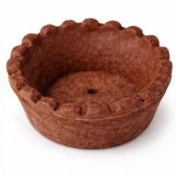 Košíček na tartaletky linecký kakaový 4,4 cm (16 ks)