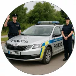 Jedlý papír policie19,5cm - Pictu Hap