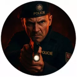 Jedlý papír policie v akci 19,5cm - Pictu Hap