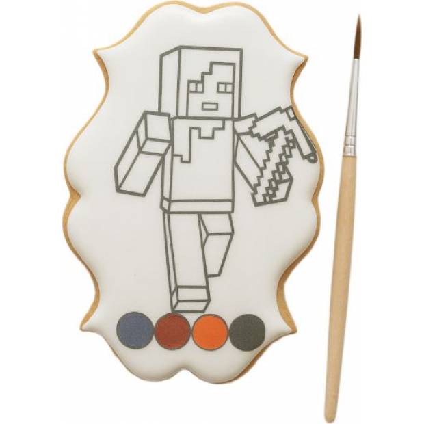 Perníčková omalovánka minecraft 55g - I LOVE CAKES