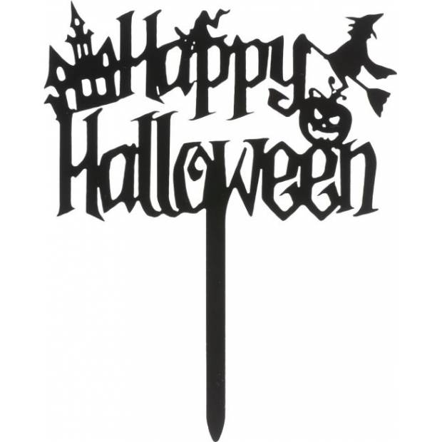 Zápich happy halloween - Dekora