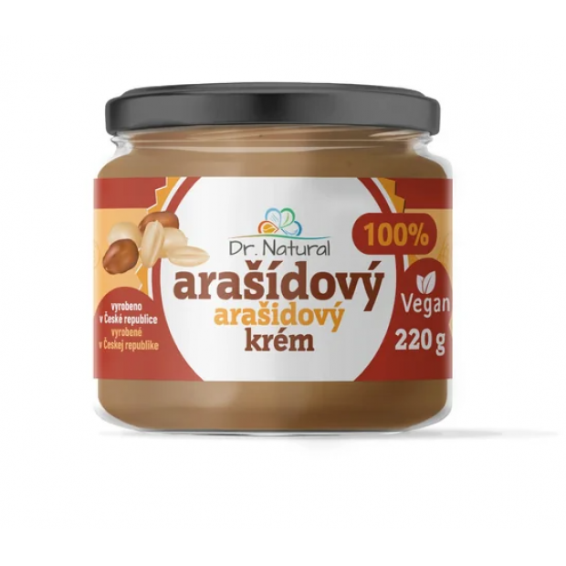 Arašídové máslo jemné 100% 220g - Natural Jihlava