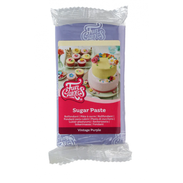 Potahovací hmota fialová 250g - FunCakes