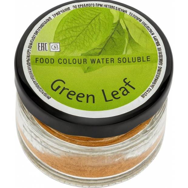 Rozpustné barvivo Green Leaf 10g - Ja latarte