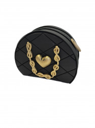 Černá kabelka nejedlá cukrová dekorace 12x8x5cm - Gricko Ivanjica