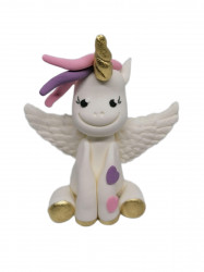 Jednorožec s křídly nejedlá cukrová dekorace 10cm - Gricko Ivanjica