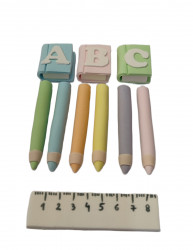 Pastelky nejedlá cukrová dekorace 8cm - Gricko Ivanjica