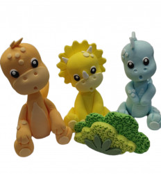 Dinosauři nejedlá cukrová dekorace 9cm - Gricko Ivanjica