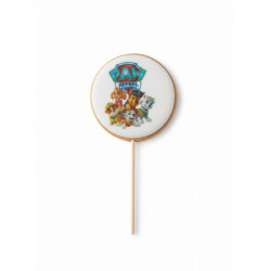 Perníček na špejli Tlapková patrola  25g - I LOVE CAKES