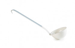 Smaltovaná naběračka světle modrá 9 cm - Ibili