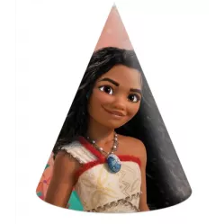 Papírové párty čepičky Moana 6ks - Procos