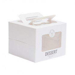 Krabička na dort 1ks 15 x 15 x 12 cm - Cakesicq