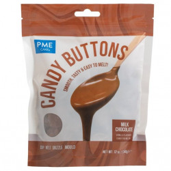 Čokoládová poleva mléčná v peckách 340g - PME