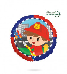 Nafukovací balónek hasič 46 cm - Grabo