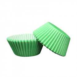 Cukrářský košíček zelený 50x30mm 50ks - Cakesicq