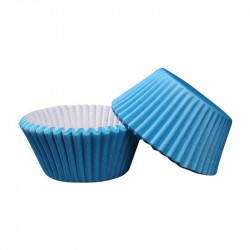 Cukrářský košíček modrý 50x30mm 1000ks - Cakesicq