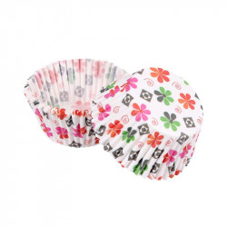Cukrářský košíček květy 50x30mm 1000ks - Cakesicq