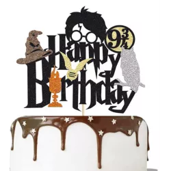 Zápich na dort Happy birthday, Harry potter - Cakesicq