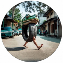 Jedlý papír Boneca Ambalabu Italský brainrot 19,5 cm - Pictu Hap