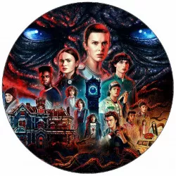 Jedlý papír Stranger Things 19,5 cm - Pictu Hap