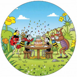 Jedlý papír Ferda mravenec a oslava narozenin 19,5 cm - Pictu Hap