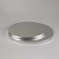 Dortová podložka 30cm stříbrná 12mm