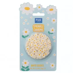Cukrové zdobení sedmikráska 12mm, 25g - PME