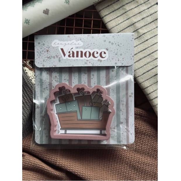 Vykrajovátko Sáně - Sugar cookie girl