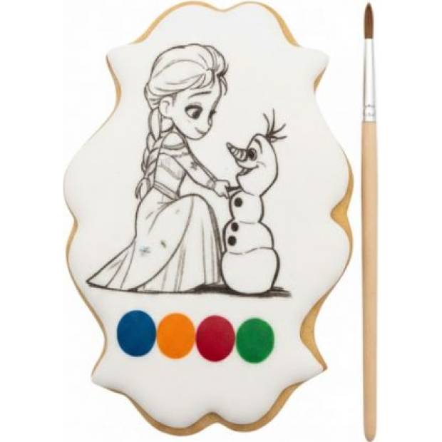 Perníčková omalovánka Frozen 55g - I LOVE CAKES