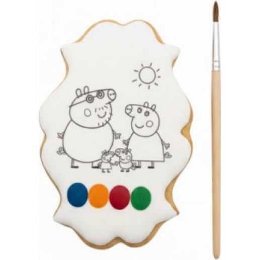 Perníčková omalovánka Pepa 55g - I LOVE CAKES