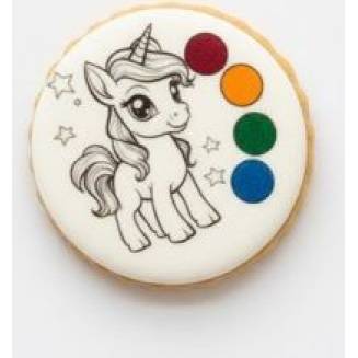 Perníčková omalovánka jednorožec 25g - I LOVE CAKES