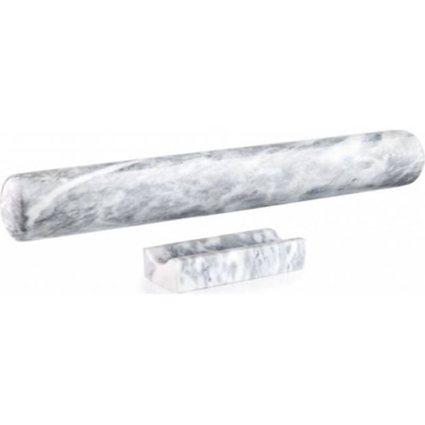 Bílý mramorový váleček 35x4cm - Ibili