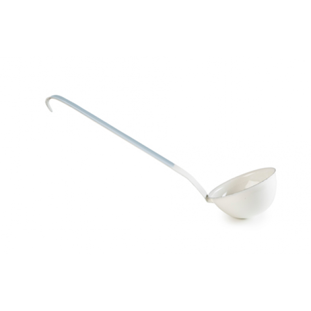 Smaltovaná naběračka světle modrá 9 cm - Ibili