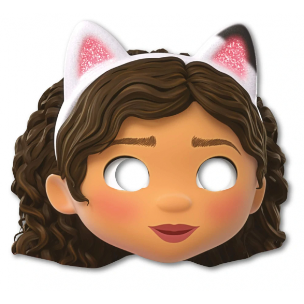 Papírové masky Gábinin kouzelný domek 6ks - Procos