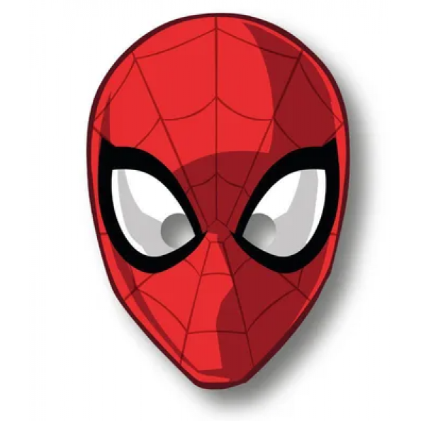 Papírové masky Spiderman 6ks - Procos