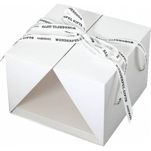 Krabička na dort 1ks 18 x 18 x 22 cm - Cakesicq