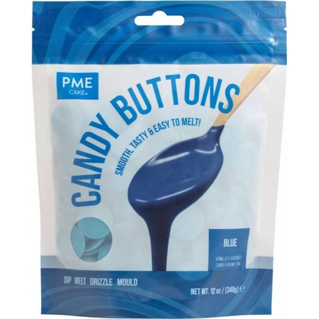 Modrá poleva v peckách 340g - PME