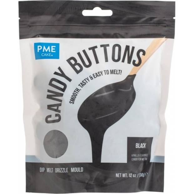 Černá poleva v peckách 340g - PME