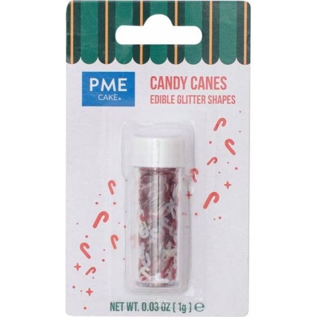 Vánoční posyp hůlky 1g - PME