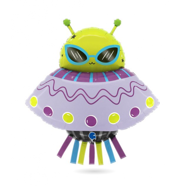 Nafukovací balónek mimozemšťan 74 cm - Grabo