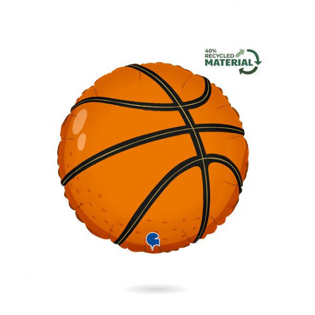 Nafukovací balónek basketbalový míč 46 cm - Grabo