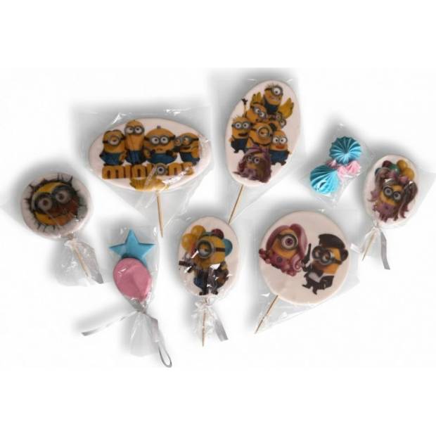 Cukrová dekorace Minion mánie TOP - I LOVE CAKES