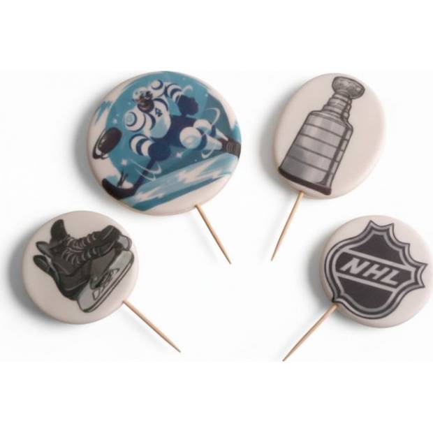 Cukrová dekorace hokejová sada - I LOVE CAKES