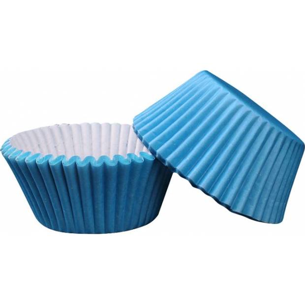 Cukrářský košíček modrý 50x30mm 50ks - Cakesicq