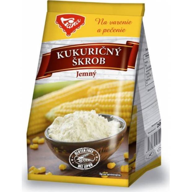Kukuřičný škrob jemný 200g - Kleis, spol. s.r.o.