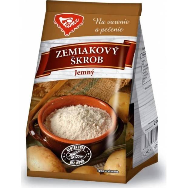 Bramborový škrob jemný 200g - Kleis, spol. s.r.o.